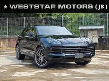2023 Porsche Cayenne 3.0 SUV Platinum Edition 34k km Bose PanRoof Ventilation Seat Sport Exhaust Muffler Silver Seatbelts Dark Blue