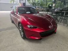 2022 Mazda Roadster 2.0 RF Convertible READY STOCK FOR OFFER PRICE CAN NGO FEW UNIT TO CHOOSE FASTER FASTER