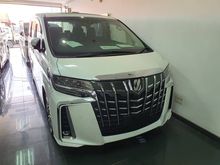 2018 UNREG Toyota Alphard 2.5S C- Package ONLY 4445KM ORIGINAL MILEAGE FROM JAPAN
