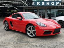 2017 Porsche 718 2.0 Cayman SPORT EXHAUST & CHRONO PACK