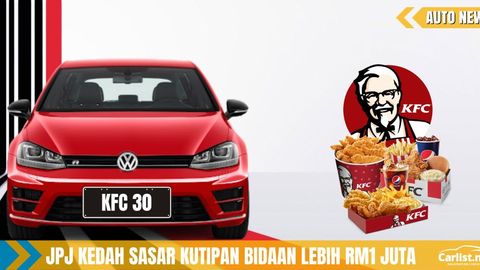 Rindu Nak Makan Di KFC? Abadikan KFC Pada Nombor Pendaftaran Kereta Anda!