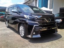 2015 Toyota Vellfire 2.5 2.5 ZA Van