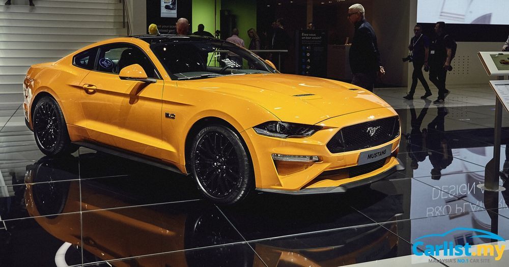 2018 Facelifted Ford Mustang Launched In Europe 