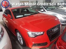 Audi A5 2.0 TFSI Quattro S Line SPORTBACK 5 DRS,PRICE NO MORE GST,FACELIFT,LED LIGHT BAR,GENUINE YEAR MADE N CAN PROVE 12-UNREG,FREE WARRANTY N GIFTS