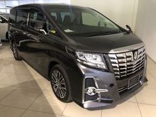 2017 Toyota Alphard 2.5 G S C Package MPV grey colour