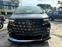 2023 Toyota Alphard 2.5 Z 5AA ORIGINAL MODELLISTA + MUFFLER UNIVERSAL SIDE-STEP HUD 4CAM AUTO-PARKING DIM BSM FULLY LOADED GRAE 5AA UNREG
