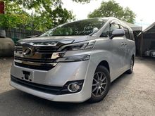 2017 Toyota Vellfire 2.5 MPV (BIG PROMOTION PRICE WIT SST) 8 SEATER ,POWER DOOR UNREG