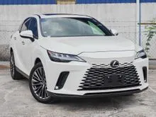 2023 Lexus RX 350 2.4 Luxury SUV READY STOCK WITH BROWN INTERIER