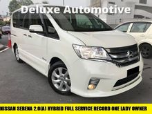 2015 Nissan Serena 2.0 S-Hybrid High-Way Star MPV I LADY OWNER 2 POWER DOOR SUPER LOW MILEAGE NICE MPV LIKE NEW