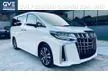 Recon 2021 Toyota Alphard 2.5 SC/Two Power Door/Pilot Seat/Full Leather Seat/Power Seat /Ori Low Mileage Only 24K/KM/Unreg - Cars for sale