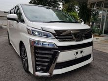 2018 Toyota Vellfire 2.5 ZG