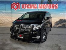 0% GST (SAVE RM90K) 2015 Toyota Alphard 2.5 SC (SUNROOF)