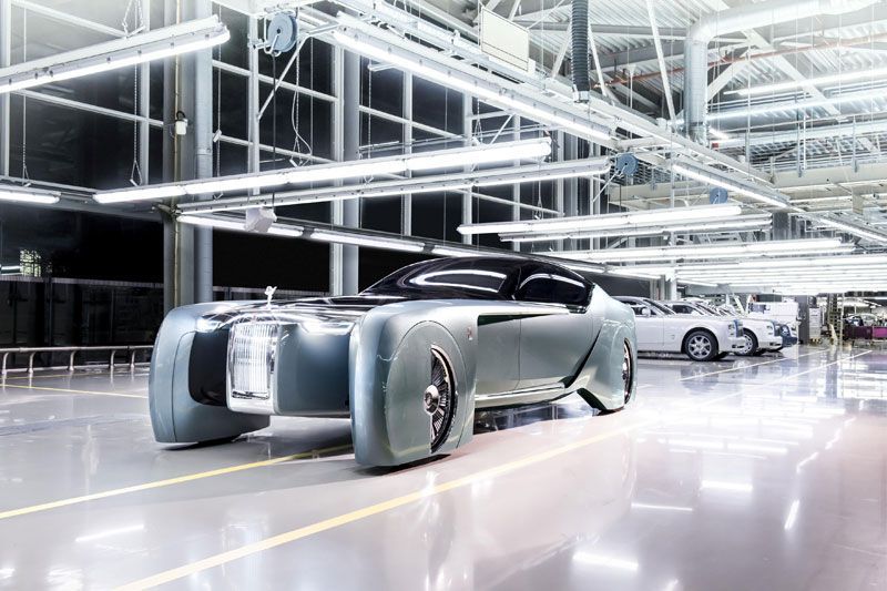Rolls-Royce Vision Next 100, Konsep Sedan Supermewah