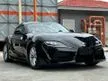 Recon 2021 Toyota GR Supra 2.0 SZ Japan Spec Ready Stock Grade 5A LOW Mileage, Black Interior Price NEGOTIABLE Welcome Viewing