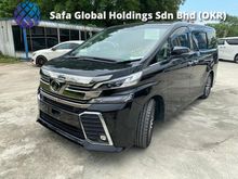 2017 Toyota Vellfire 2.5 ZG FULL SPEC FULL LEATHER PILOT SEATS PRE CRASH JBL SUNROOF 360 CAMERA JAPAN SPEC UNREGS