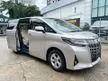 Recon 2021 Toyota Alphard 2.5 X MPV (6K MILEAGE JBL GOLD COLOUR RARE) VIEW CAR NEGO TILL GET SATISFIED PRICE