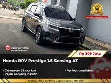 2022 Honda BR-V 1.5 Prestige Honda Sensing SUV  AT Abu Metalik NIK 2022 [ GARANSI 5TH ]