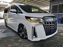 2019 Toyota Alphard 2.5 SC PILOT SEAT 3 LED SUNROOF MOONROOF 5 YEAR WARRANTY