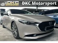 2019 Mazda 3 2.0 SKYACTIV-G High Plus Sedan / LED DAYTIME RUNNING LIGHTS / LED TAILLIGHTS / ELETRIC SUNROOF / LEATHER SEATS / REAR AIR VENTS / HUD /PM