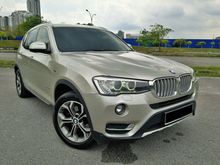 2015 BMW X3 2.0 xDrive20i LOCAL FACELIFT POWER BOOT FULL SPEC TIPTOP