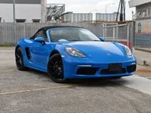 2022 Porsche 718 2.0 Boxster Convertible, PDLs+, Sport Chrono Package, Japan Spec, Unreg, Ready Stock