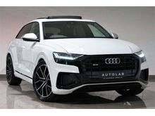2020 Audi Q8 3.0 TFSI SUV / SQ8 CONVERSION / PURE WHITE / BLACK LEATHER INTERIOR
