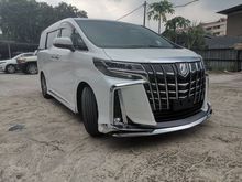 2018 Toyota Alphard 3.5 Executive Lounge S,FULL,DIM ,4 CAM,4XK MILEAGE ONLY,18 UNREG