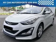 YR 2015 HYUNDAI ELANTRA 1.6 (A) SPORT SEDAN / PUSH START / KEY LESS / FULL LEATHER SEAT