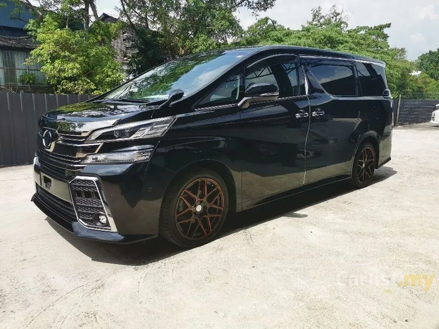 Recon 2017 Toyota Vellfire 2.5ZG SUNROOF MOON ROOF PRE CRASH SAFETY