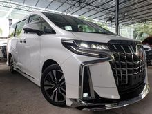 2018 Toyota Alphard 3.5 MPV BLACK INTERIOR F/ SPEC ORIGINAL BODYKIT