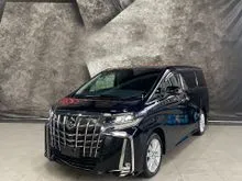SPECIAL DEALS 2022 TOYOTA ALPHARD 2.5 S 7 SEATER RM1,667/MONTH READY STOCK UNIT FAST APPROVAL