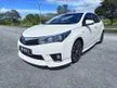 Used 2014 Toyota Corolla Altis 2.0 V Sedan, FULL BODYKIT, ELECTRONIC SEAT, ANDROID PLAYER, DRL DAYLIGHT, (GOOD CONDITION)