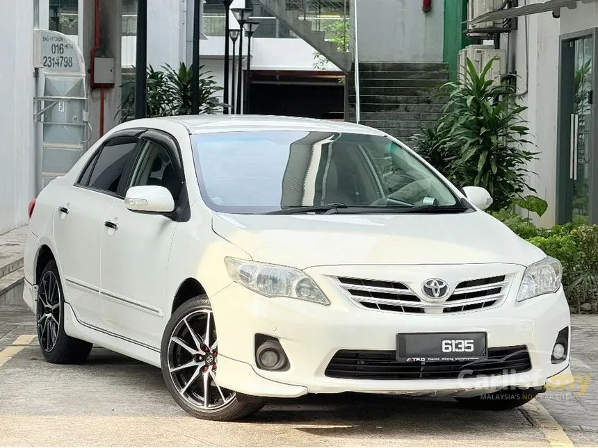 2011 Toyota Corolla Altis G Sedan