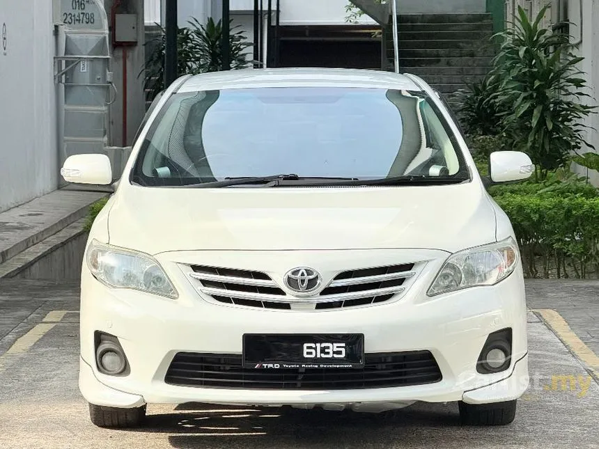 2011 Toyota Corolla Altis G Sedan