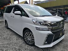 2016 Toyota Vellfire 2.5 MPV ( UNREGISTER ) * LOW MILEAGE * TOP CONDITION * CHEAPEST IN TOWN