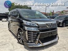 2018 Toyota Vellfire 2.5 ZG ORIGINAL FULL MODELISTA BODYKIT/FULL LEATHER/PRE CRASH UNREG