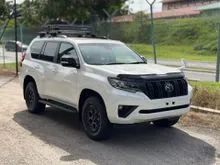 2023 UNREG TOYOTA PRADO TX-L 2.8 DIESEL (7seat,S/R,RC,17WHEEL,ROOF CARRIER,LADDER,BLACK.L