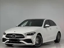 2023 Mercedes-Benz C300 2.0 AMG Line Sedan 43K KM Only Full Service Record Under Warranty Superb Condition Like Brand New One Owner Only Must View