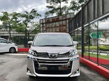 2018 Toyota Vellfire 2.5 G X MPV