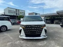 2025 Toyota Alphard 2.5 Z Modelista MPV side step