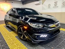 2018 Honda Civic 1.5 TC VTEC Sedan Full Service Under Warranty Record Accident Free 1 owner clean interior Original mileage