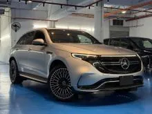 2021 Mercedes-Benz EQC400 0.0 4MATIC AMG Line Premium Plus SUV EV Model Japan Spec Unregister Unit - Provided EV Battery Warranty - Low Mileage 5k KM