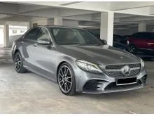 2019 Mercedes-Benz C300 2.0 AMG Line Sedan BURMESTER SOUND POWERBOOT AIR SUSPENSION AMG BRAKE MICHELIN TYRE LOW DEPO