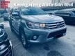 Used 2017 Toyota Hilux 2.4 (A) G Dual Cab VNT 64K KM Full Service Record Reverse Camera Keyless Entry Leather Seat Push Start
