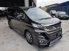 (NO GST) 2016 Toyota Vellfire 3.5 VL MPV (MODELISTA KITS) (TIP-TOP CONDITION)