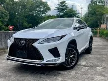 SPECIAL OFFER 2021 Lexus RX 300 2.0 F Sport**MARK LEVINSON**360 CAM**Panoramic SunRoof**HUD**10 Years Warranty+Free 1st Service+Free Polish**Full Tank