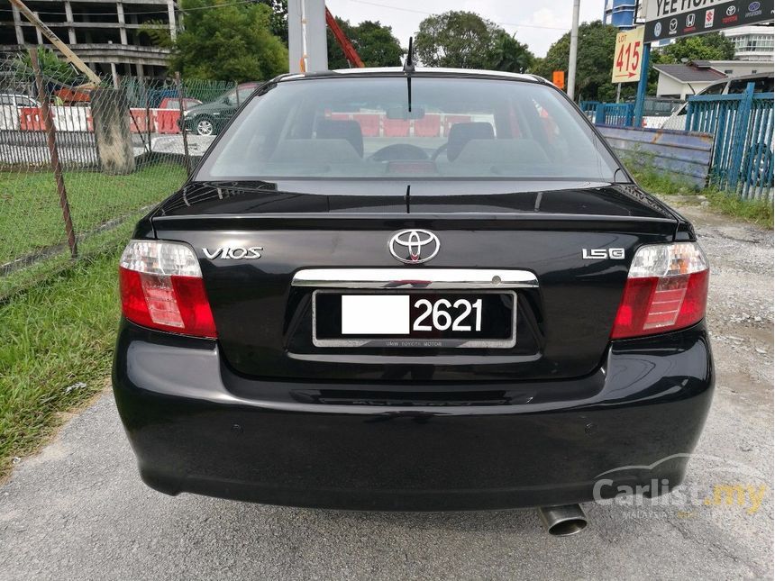 Toyota Vios 2007 G 1.5 in Selangor Automatic Sedan Black 