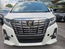 2017 Toyota Alphard 2.5 SA Type Black MPV