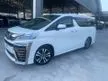 Recon 2018 Toyota Vellfire 2.5 Z G Edition MPV - Cars for sale