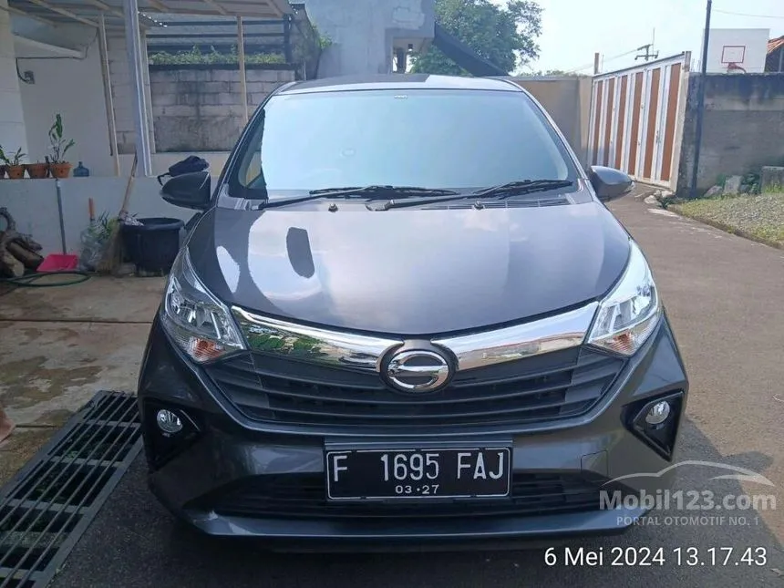 Jual Mobil Daihatsu Sigra 2022 R 1.2 di Banten Manual MPV Abu